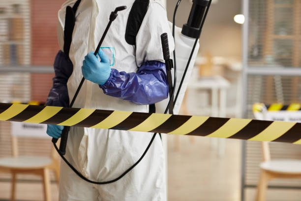 Professional Blood Cleanup technician working in Saugatuck, MI